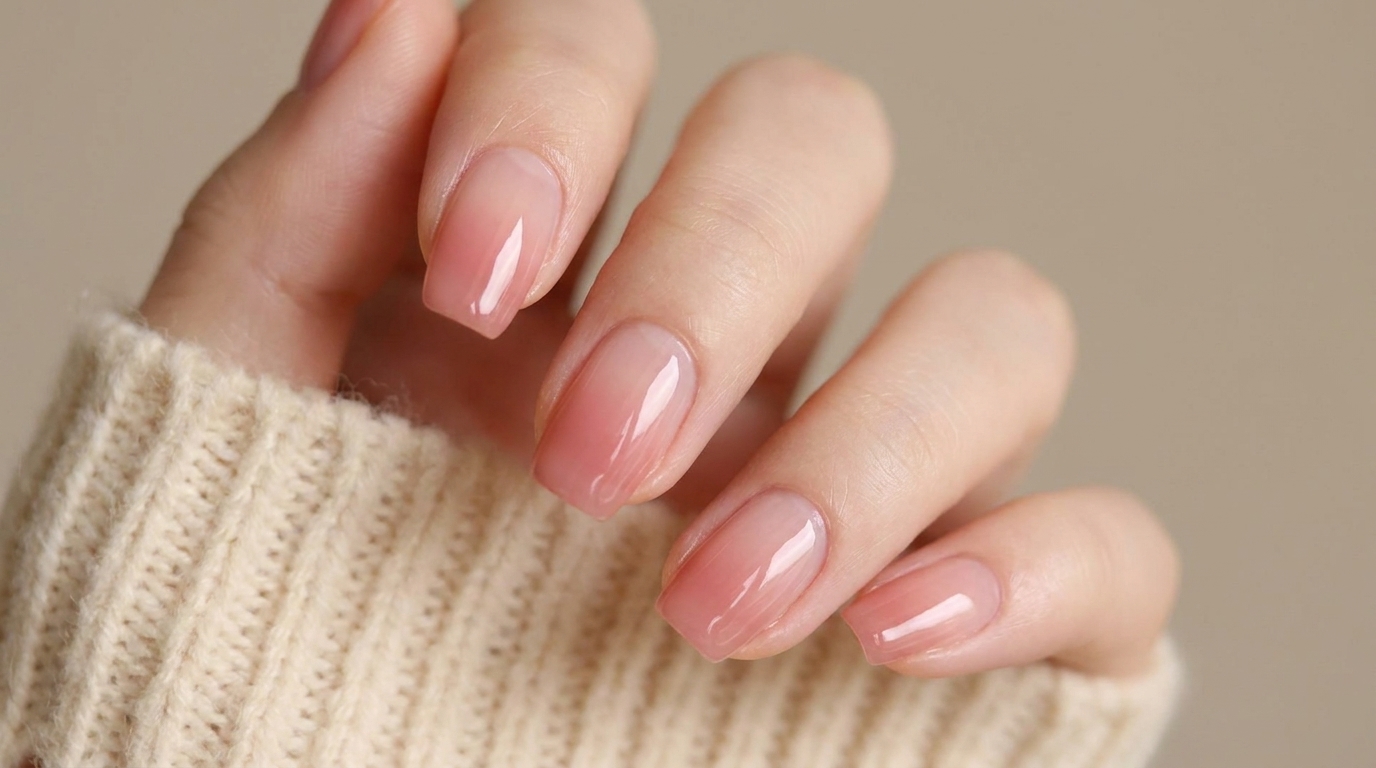 Ongles Ombré Rose Nude — Tutoriel débutant étape par étape