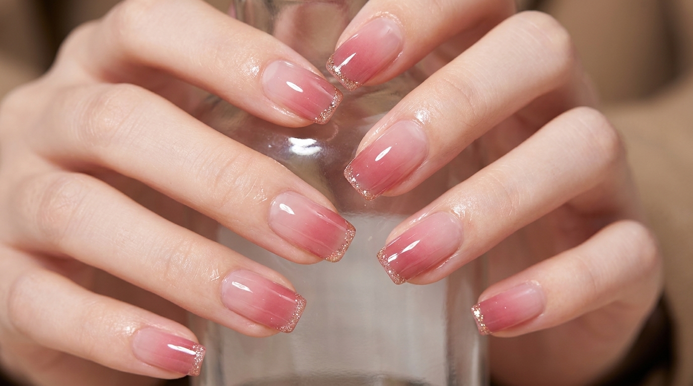 Ongles Ombré Jelly — Tutoriel étape par étape pour débutants