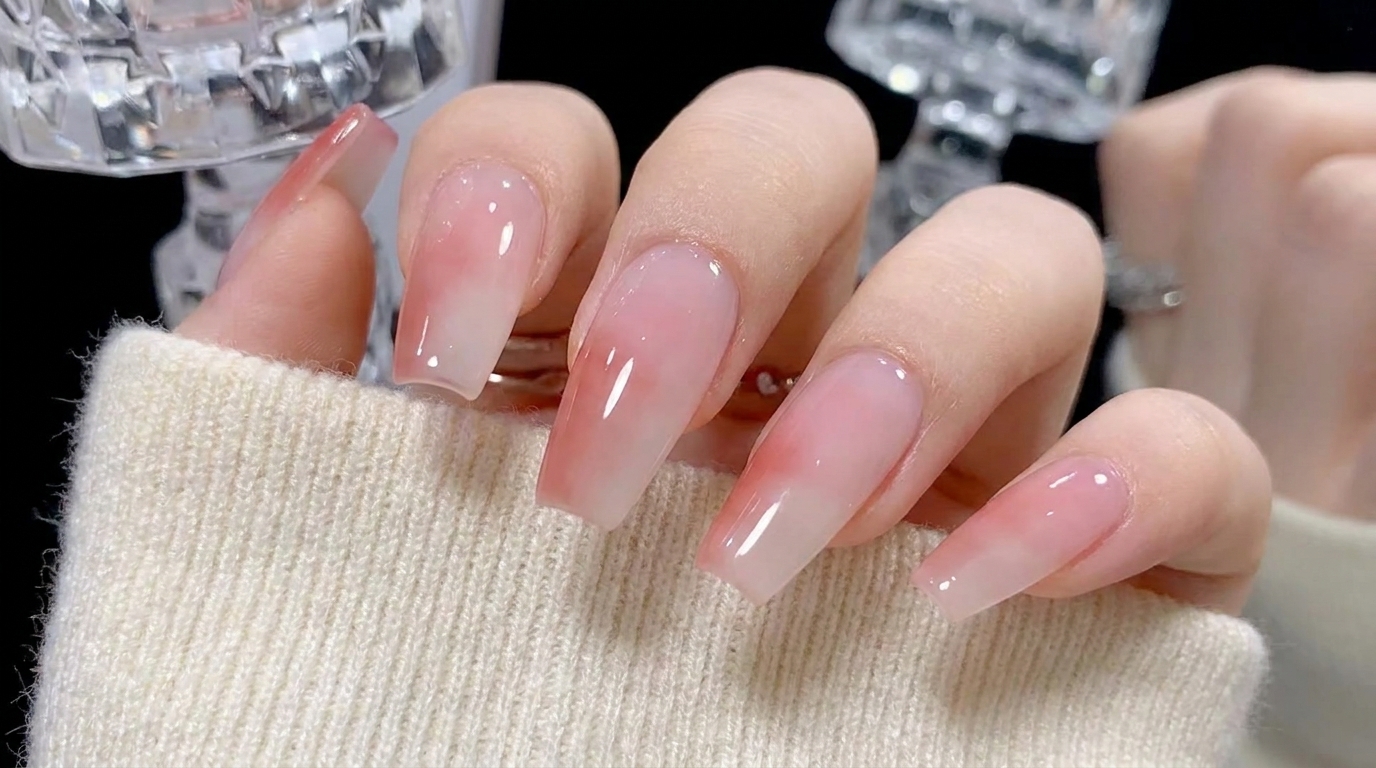Ongles Jelly Ombré : Tutoriel Bicolore Étape par Étape