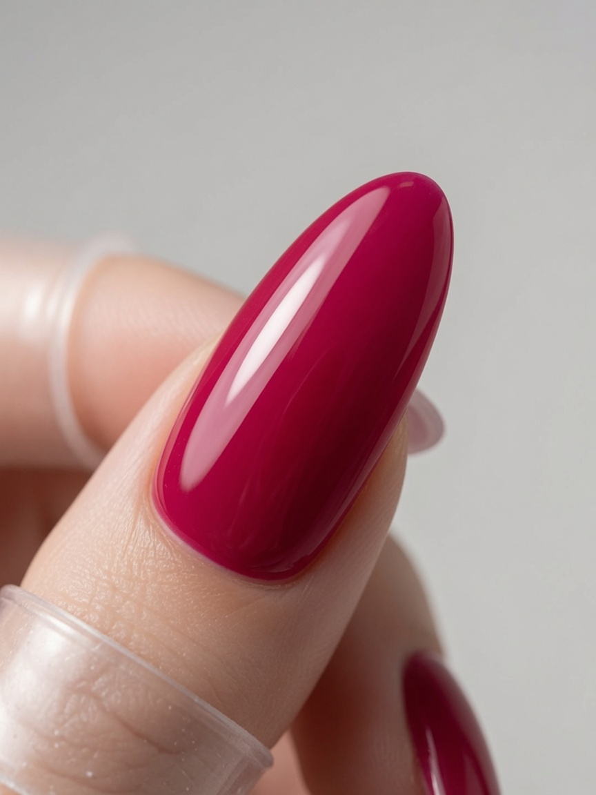 Tutoriel de Mélange de Gel pour Ongles Rouge Framboise Sur Mesure