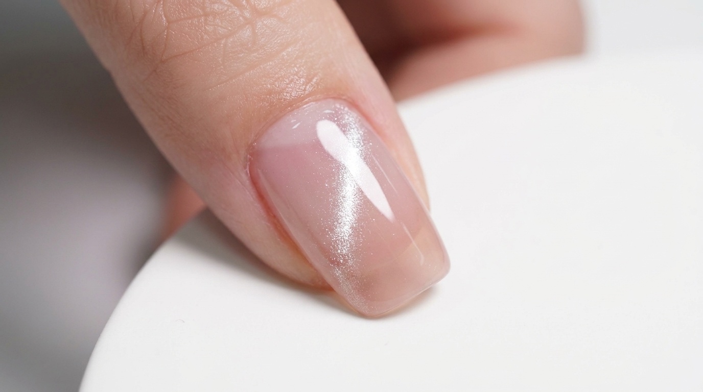 Ongles Gel Cat Eye Dégradé Pêche — Tutoriel Facile Étape par Étape