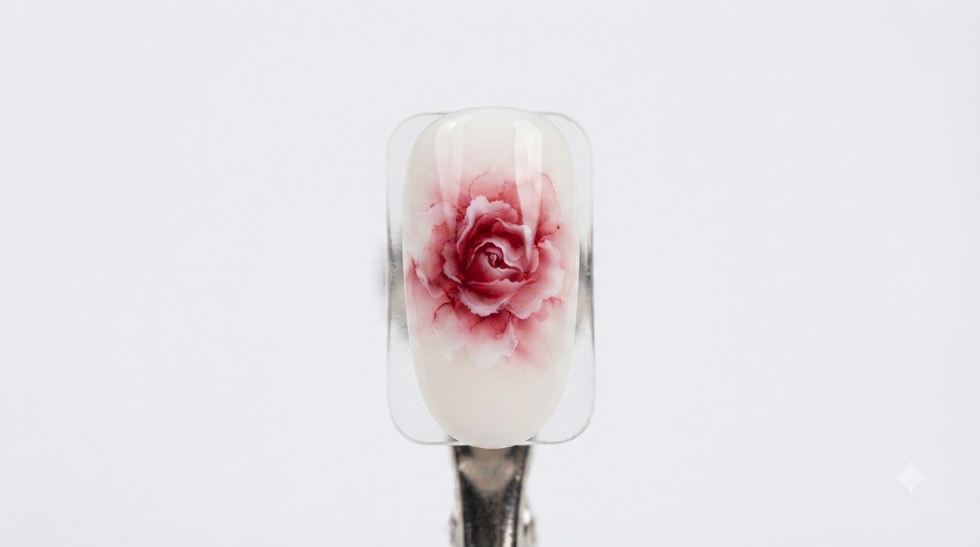 Art Ong Surtout Aquarelle Blooming — Tuto Gel Pas à Pas