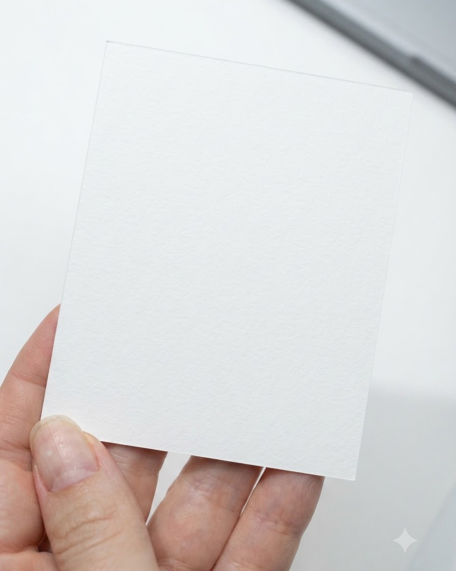 Un pinceau à ongle revêtant la surface dun carré dongle artificiel blanc vierge avec du gel de base transparent.